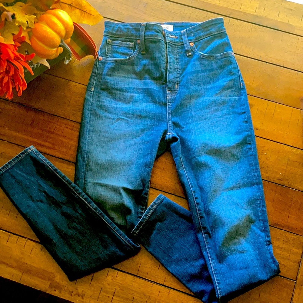 Madewell Skinny High-Rise Jeans Sz 26 ✅ Like New